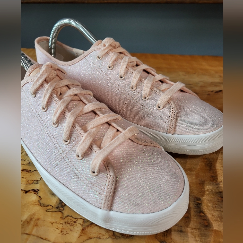 Keds Kickstart Peach Spanish Villa Iridescent Canvas … Gem